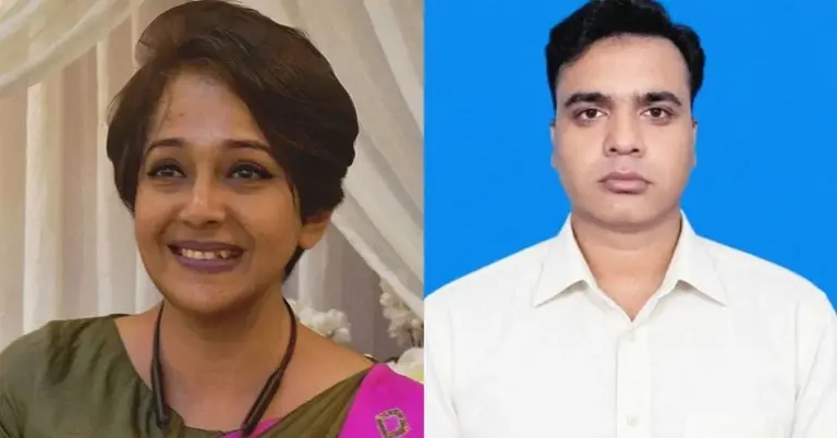 লেফটেন্যান্ট (অব.) কাজী গুলশান আরা ও লেফটেন্যান্ট কর্নেল (অব.) দেবাশীষ